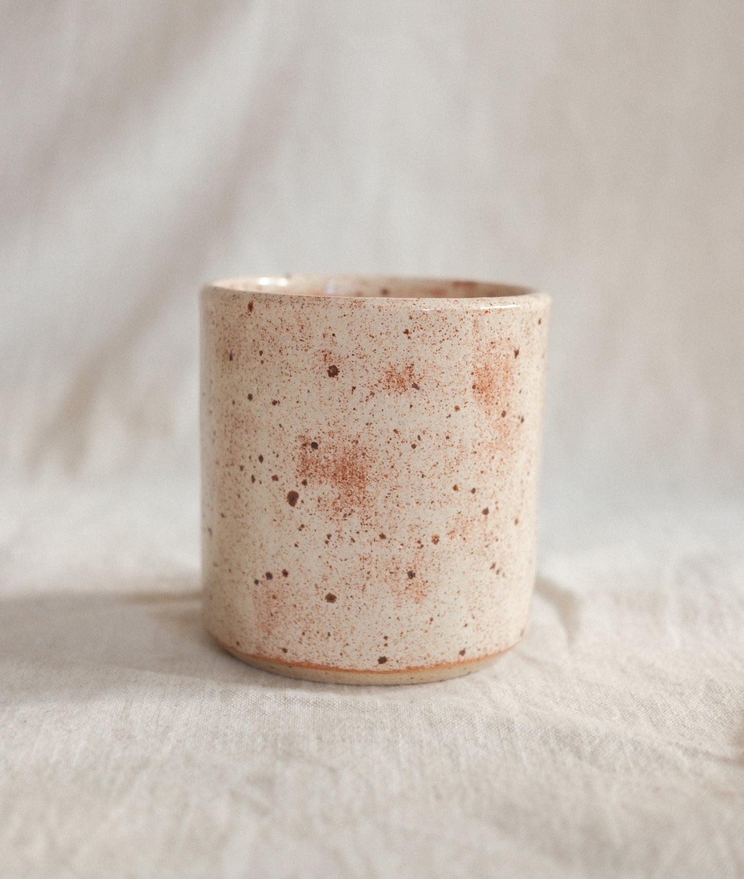 Large Blush Pink Handleless Cup #2
