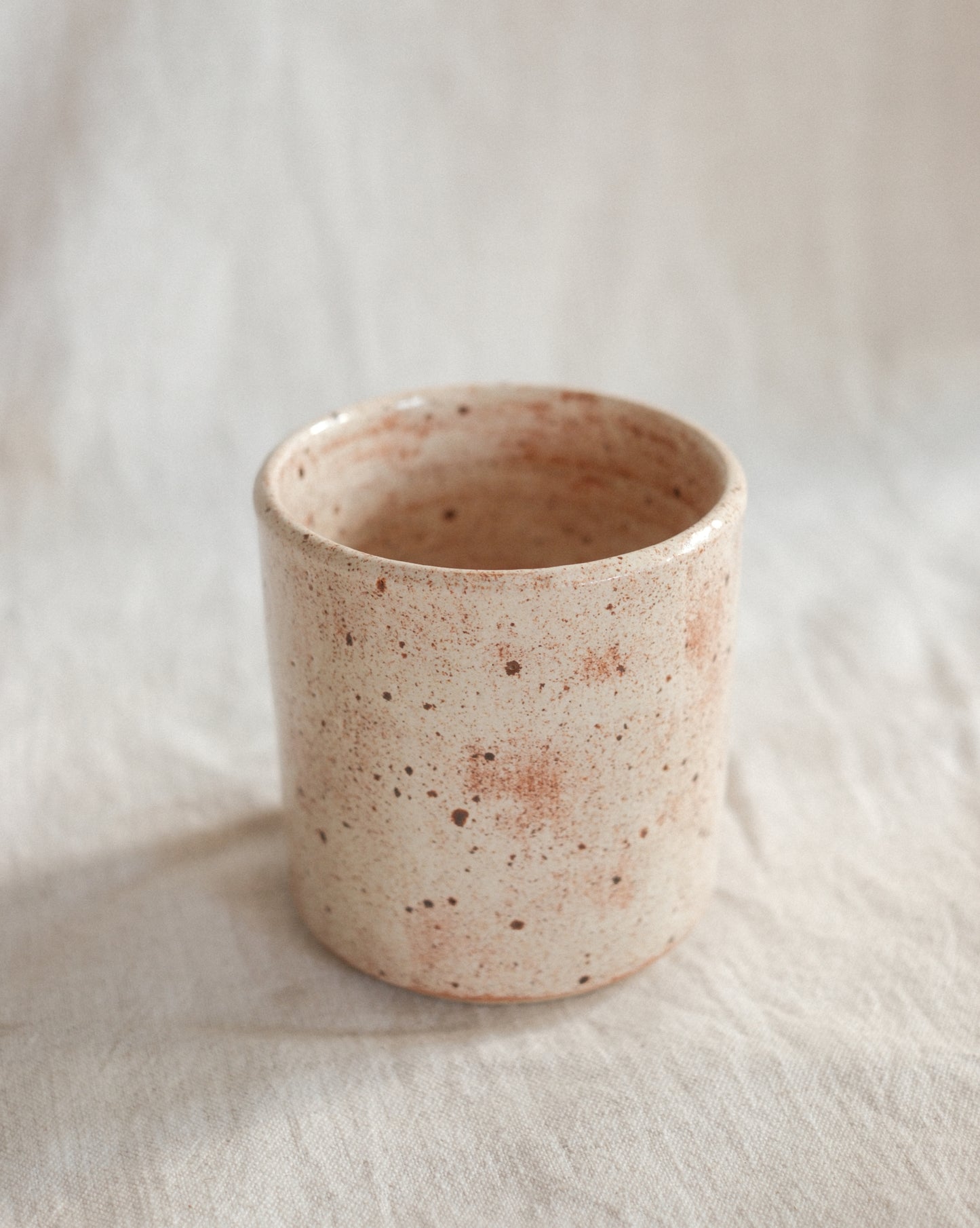 Large Blush Pink Handleless Cup #2