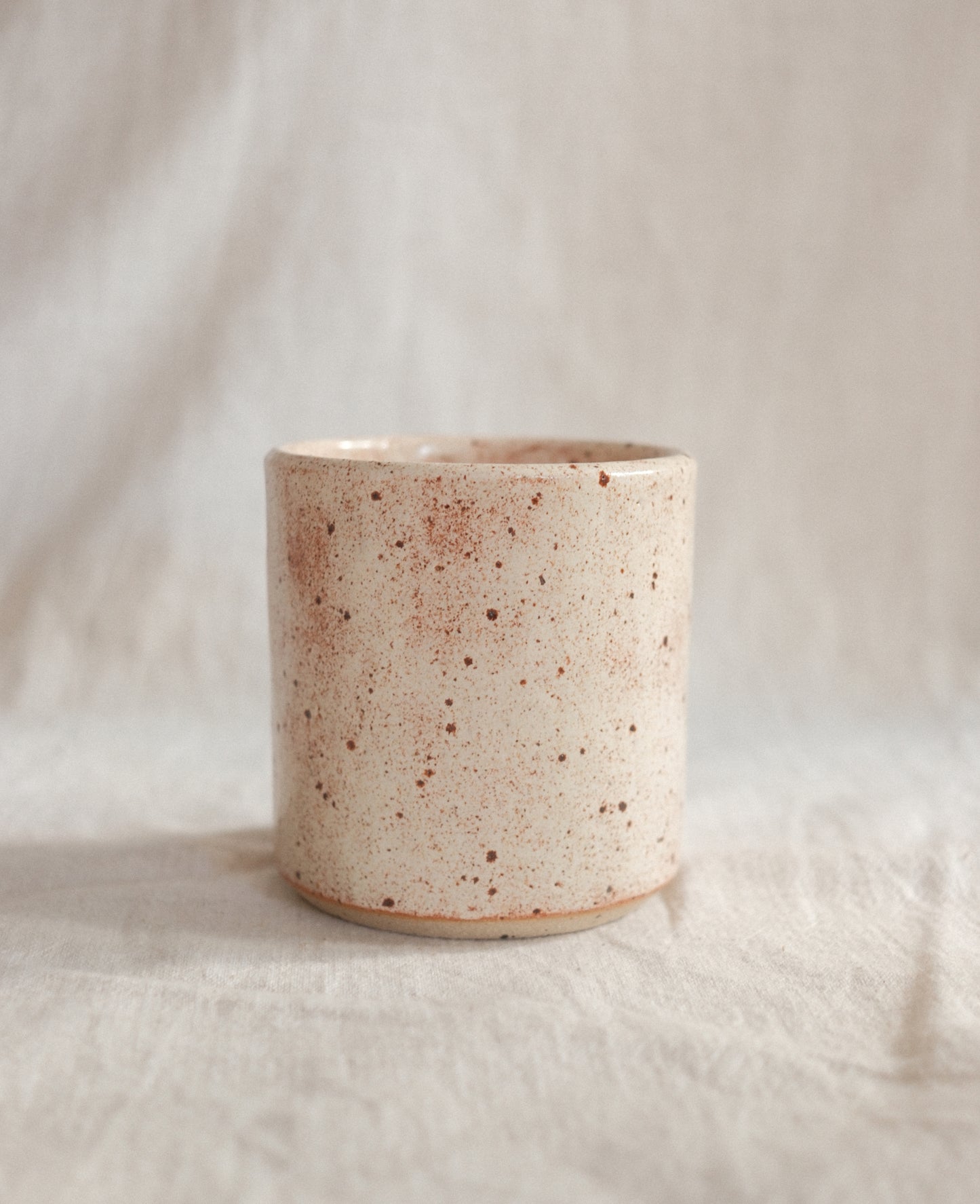 Large Blush Pink Handleless Cup #2
