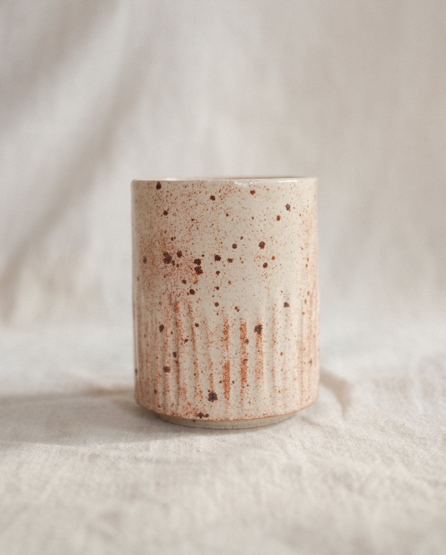 Small Blush Pink Handleless Cup