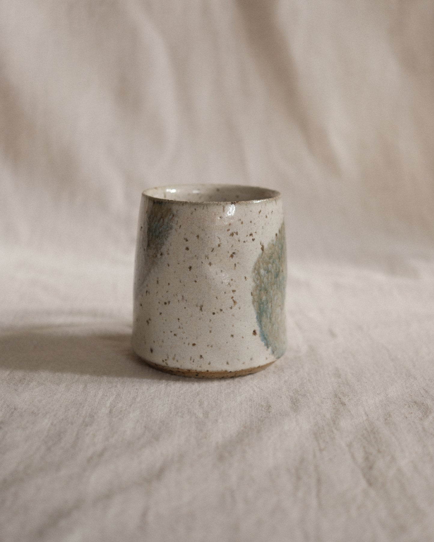 Small Handled Cup - Pale Blue #1