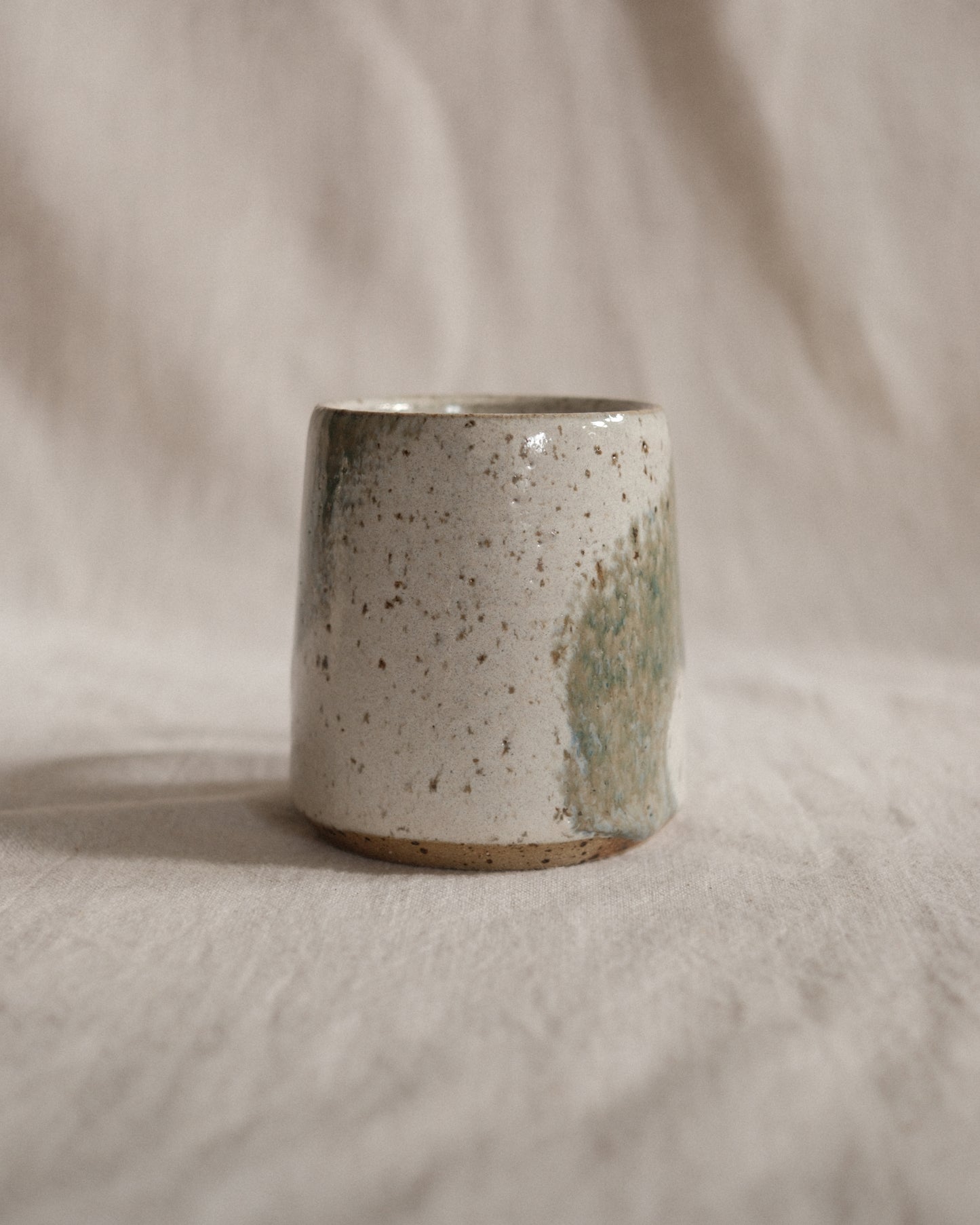 Small Handled Cup - Pale Blue #2