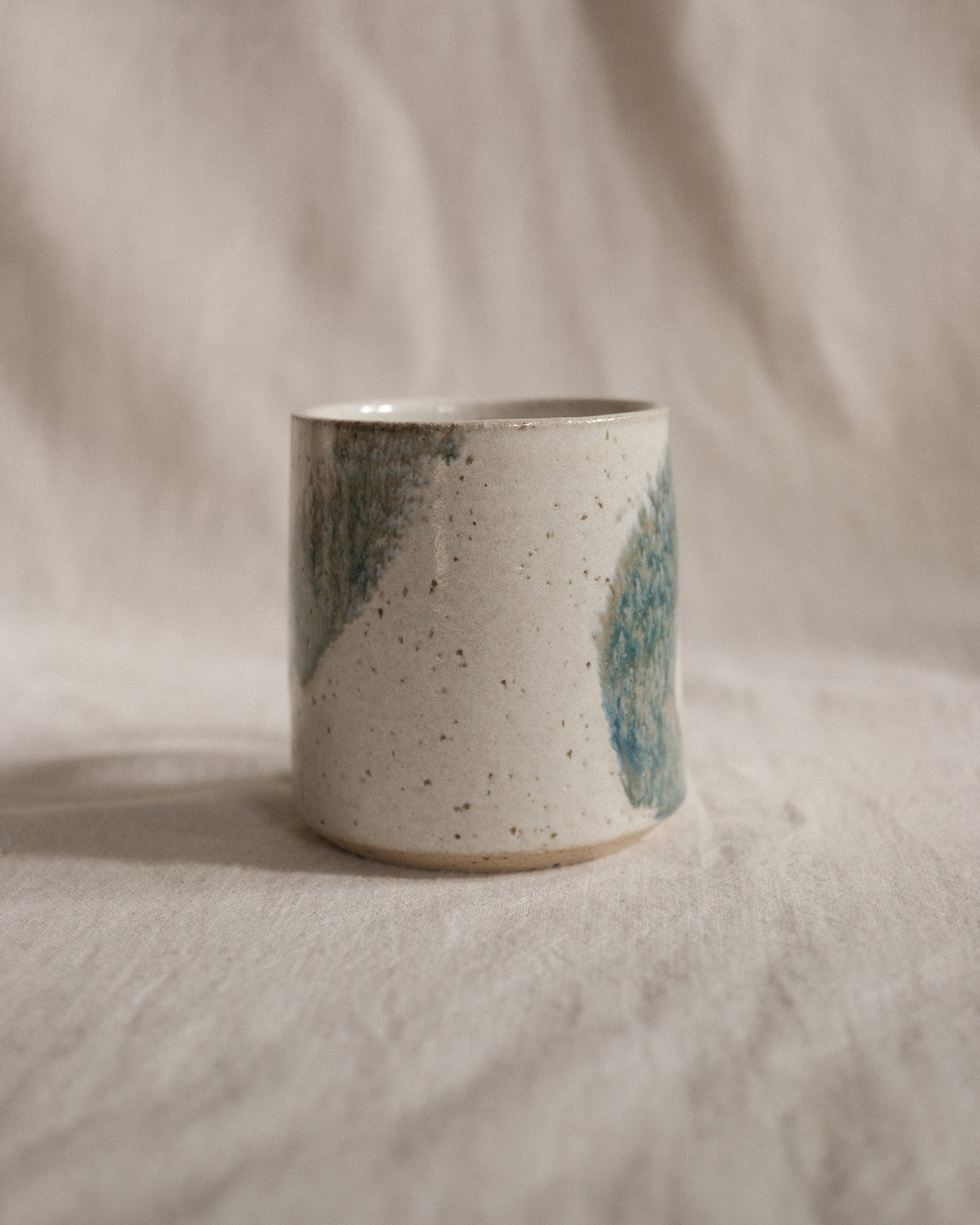 Large Handled Cup - Pale Blue #1