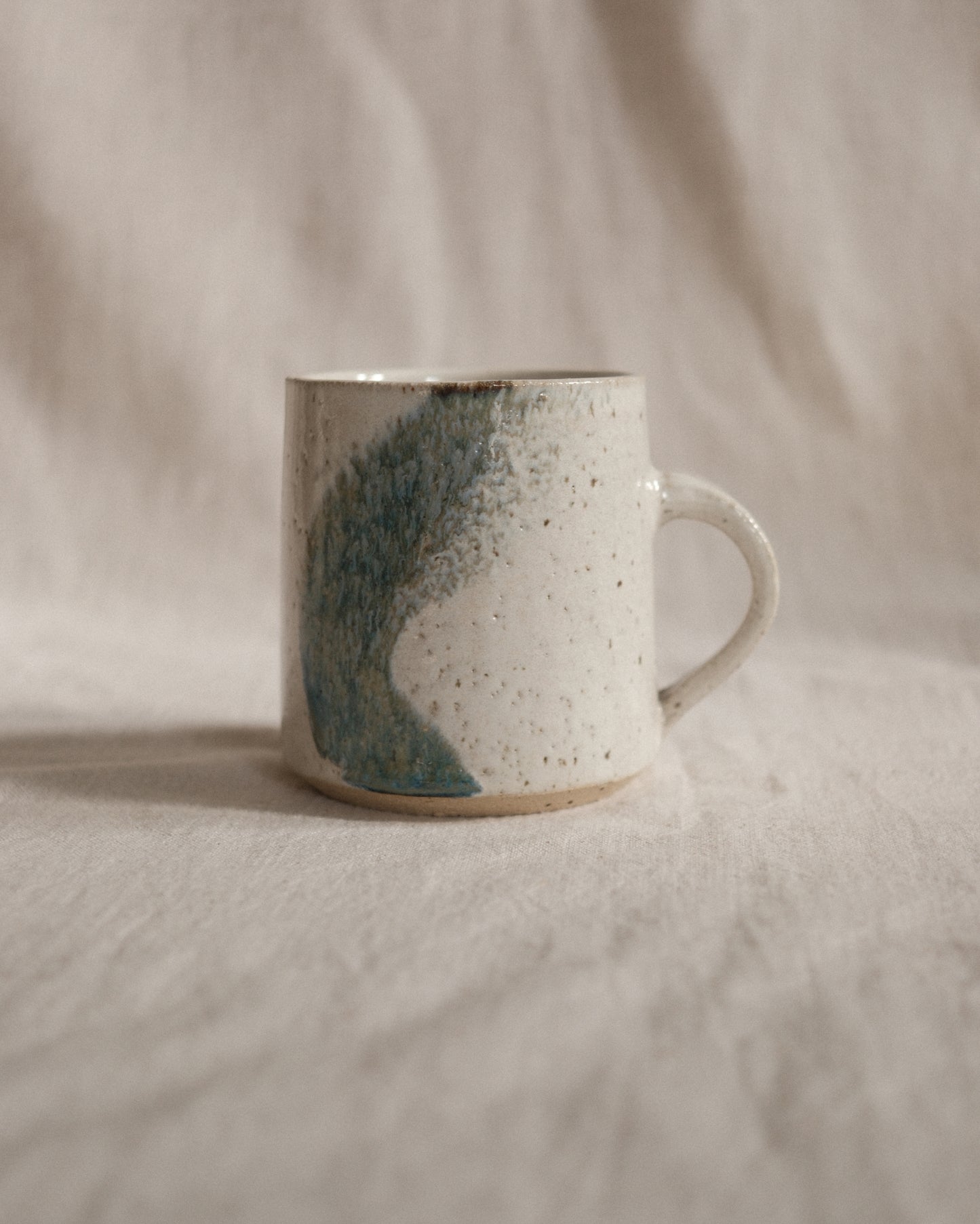 Large Handled Cup - Pale Blue #1