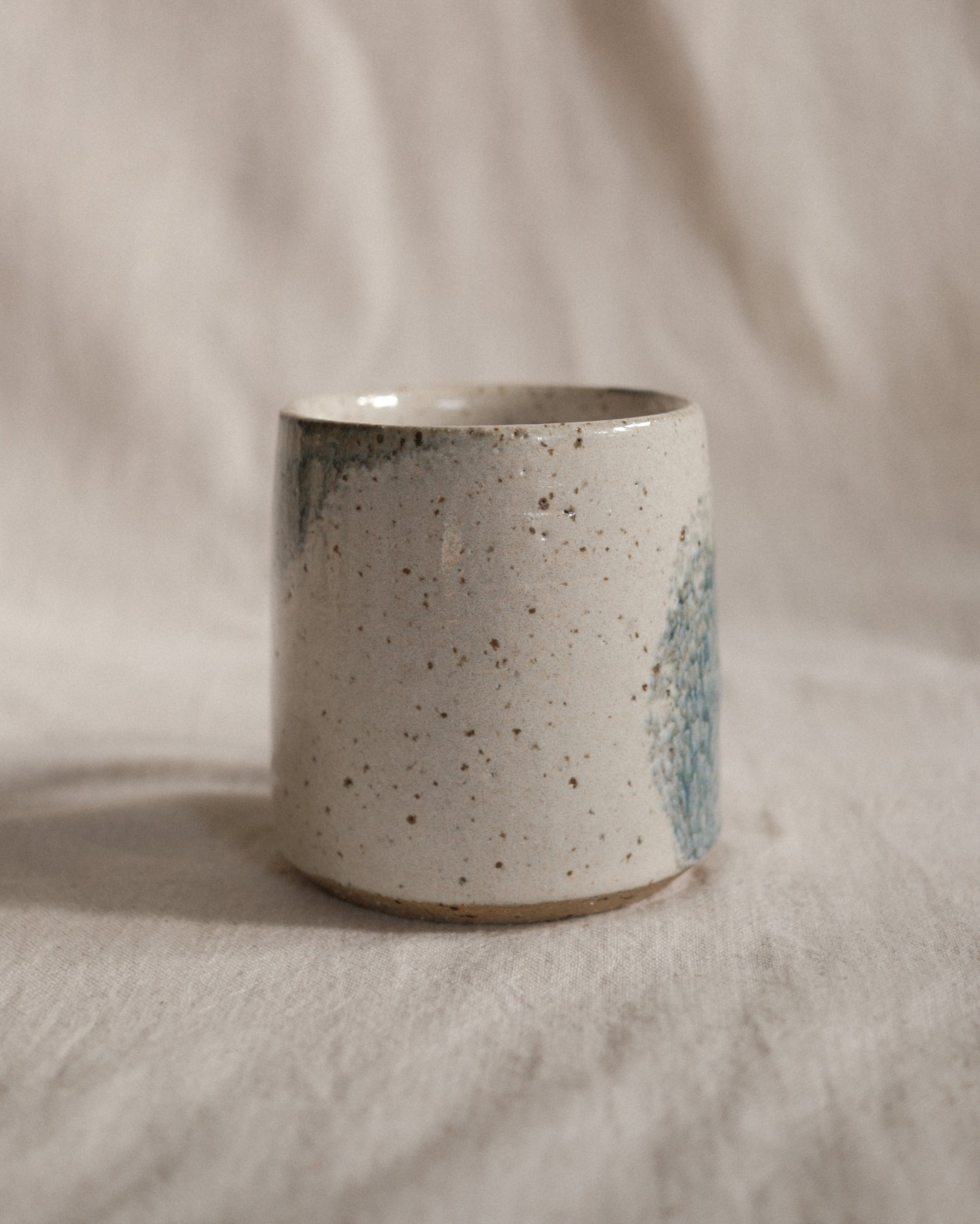 Large Handled Cup - Pale Blue #2