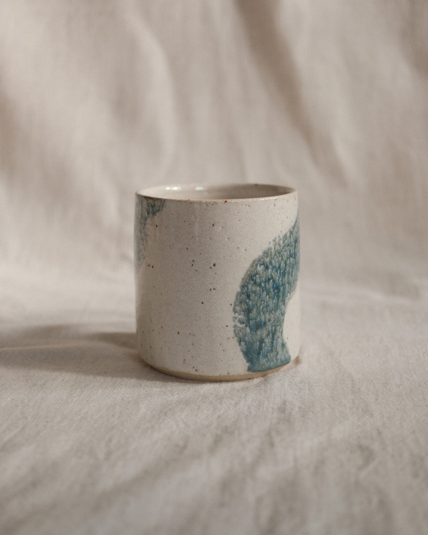 Large Handled Cup - Pale Blue #3
