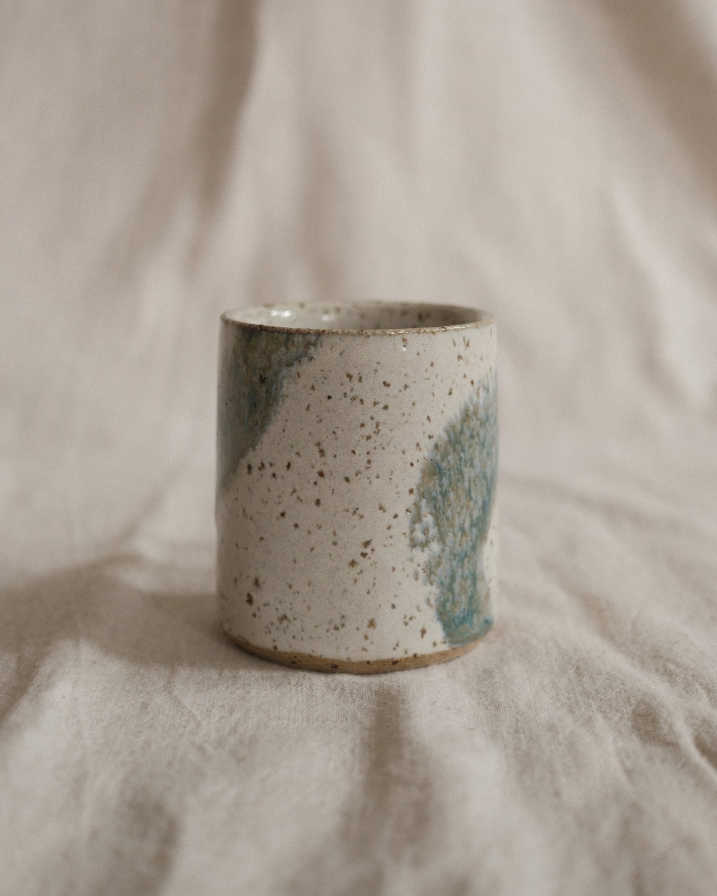 Small Handled Cup - Pale Blue #3