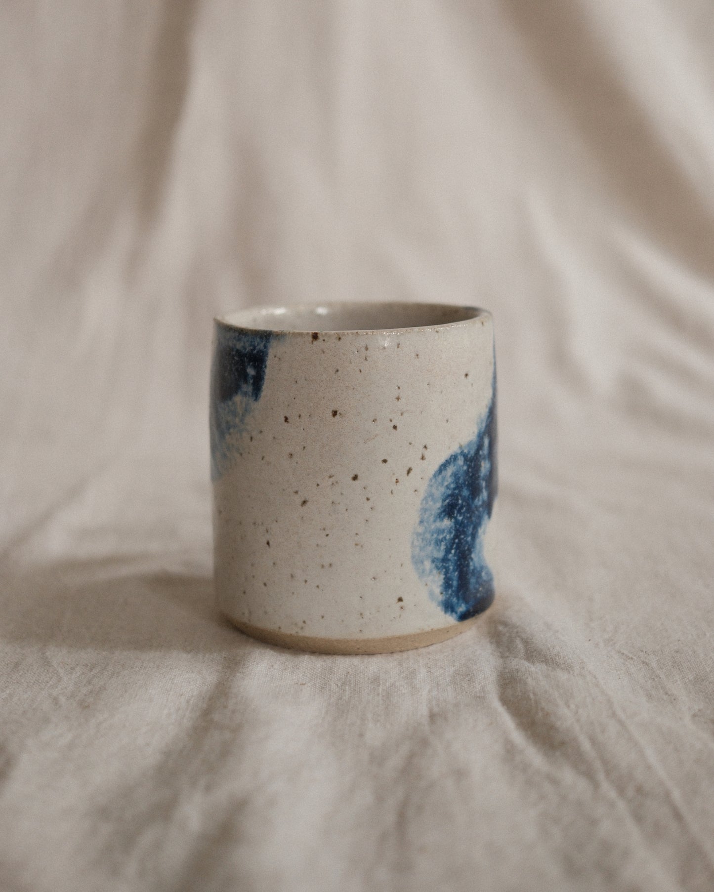 Large Handled Cup - Bright Blue #2