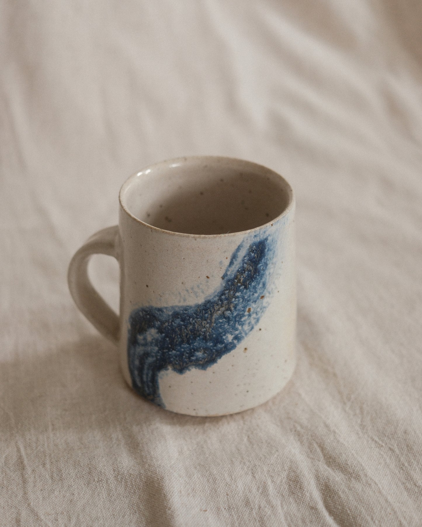 Large Handled Cup - Bright Blue #3