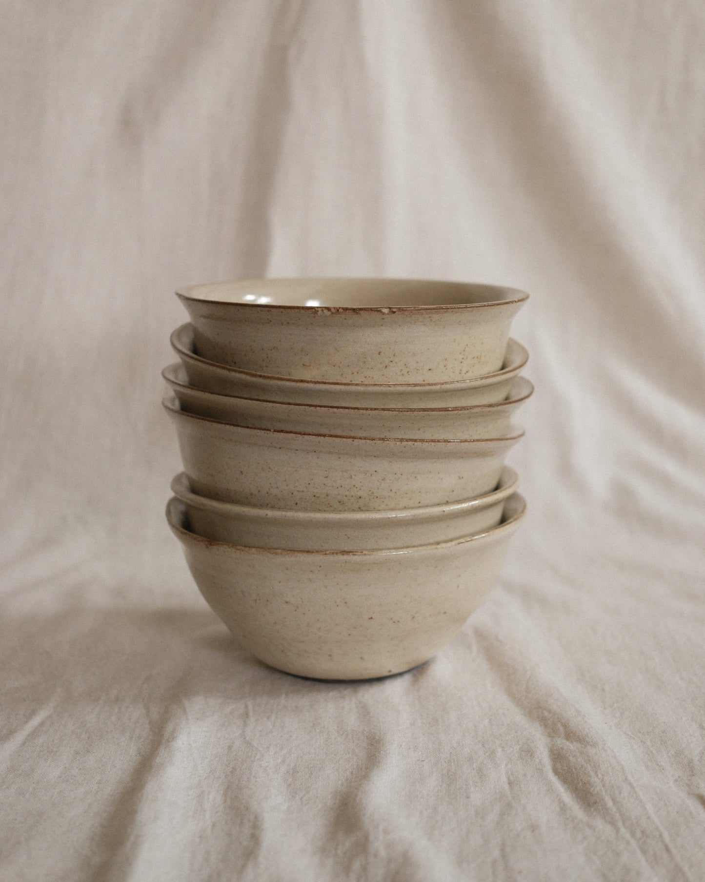 Shiny Oatmeal Cereal Bowl