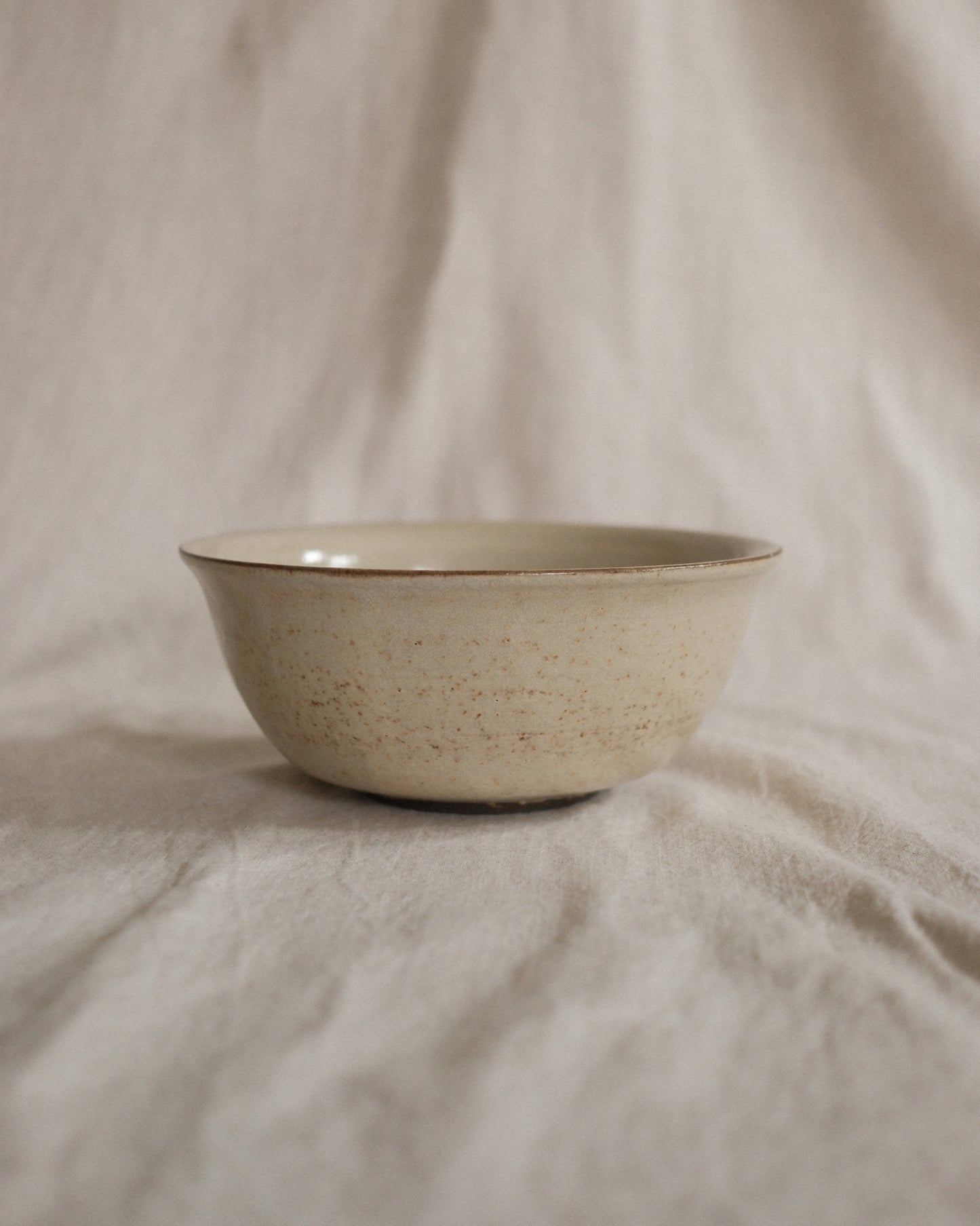 Shiny Oatmeal Cereal Bowl
