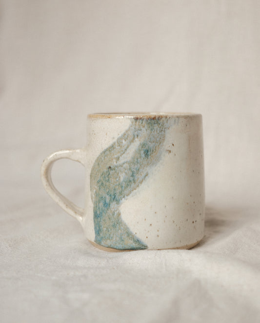 Large Handled Cup - Pale Blue #4
