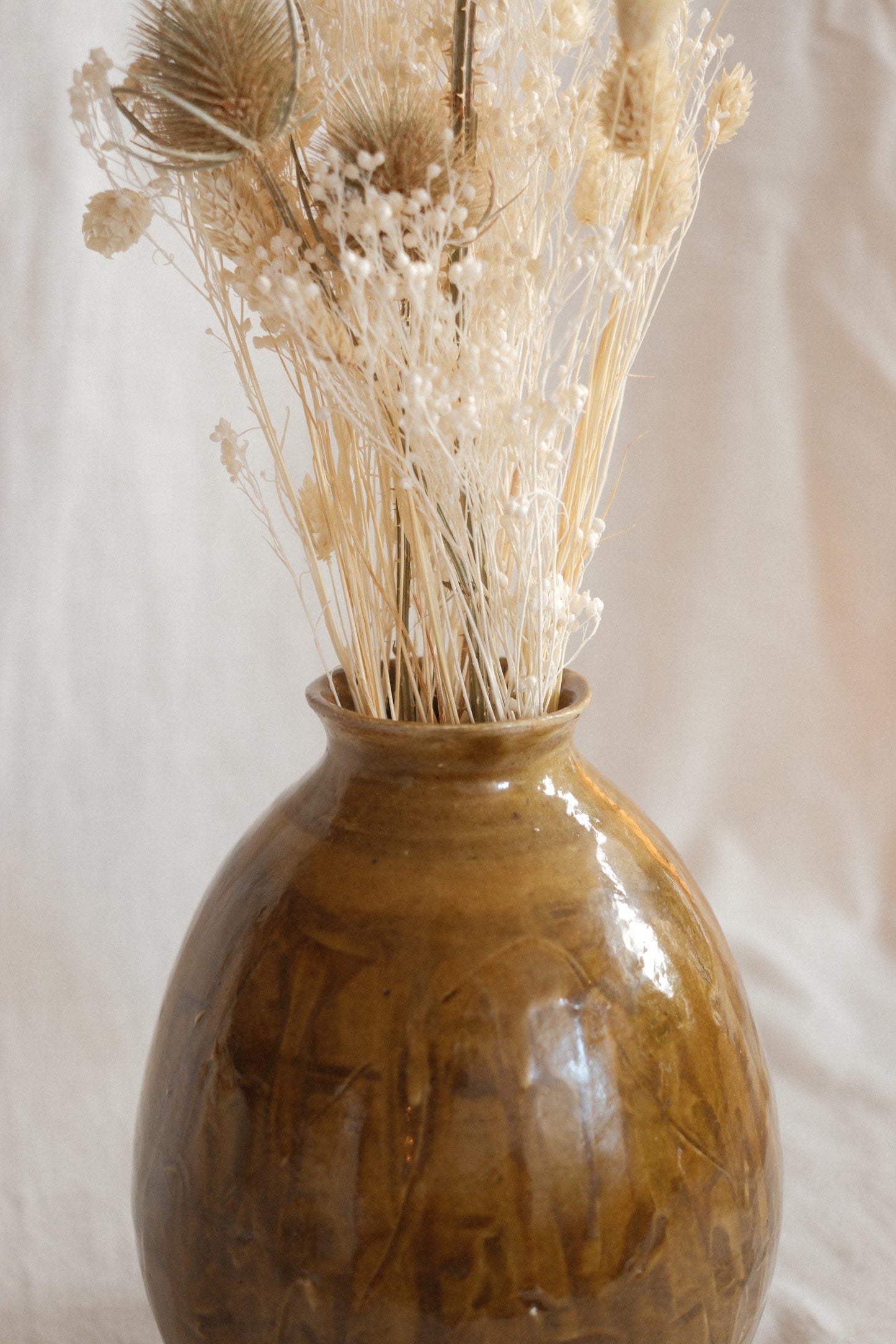 Iron Slip and Honey Vase