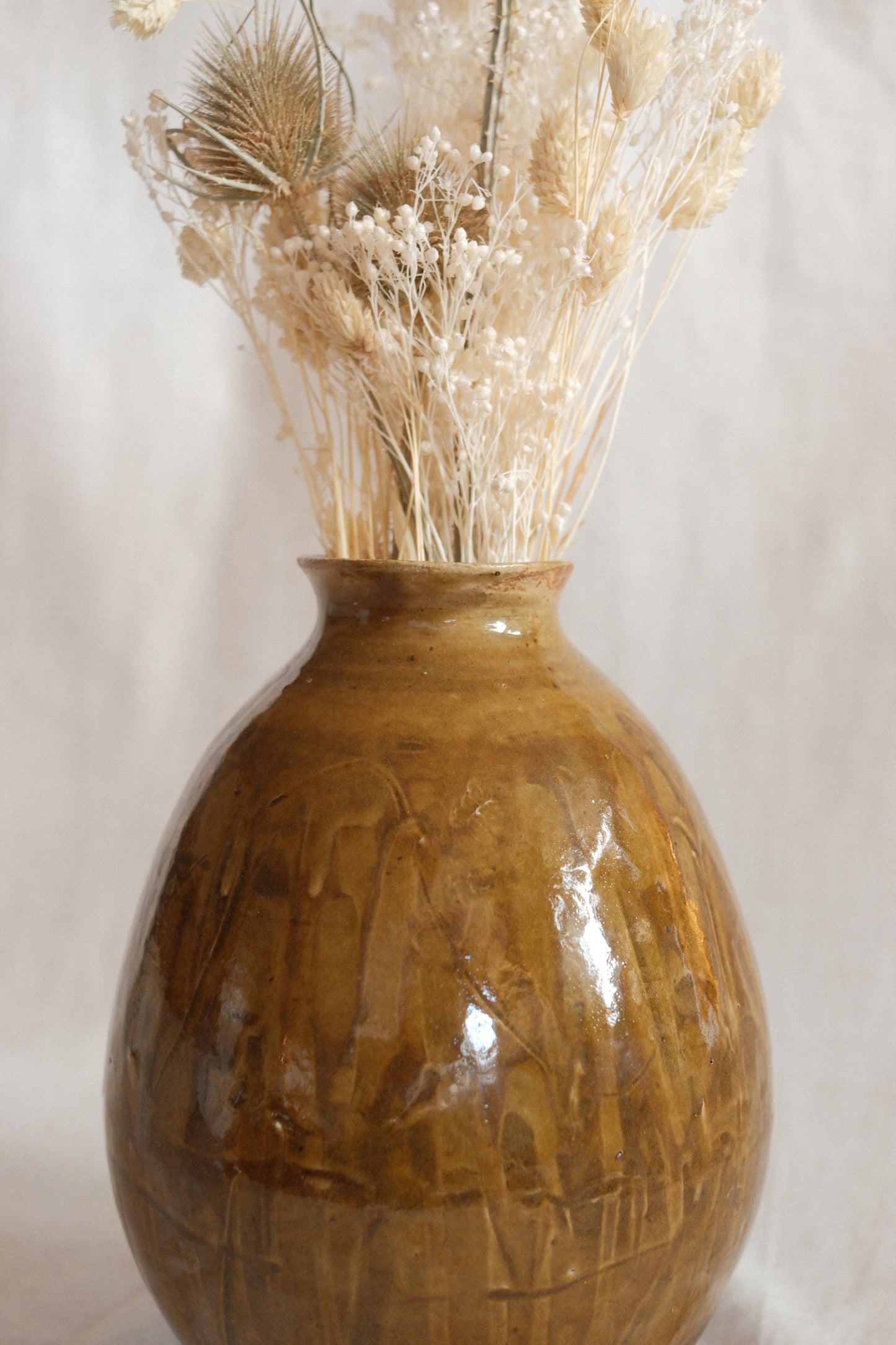 Iron Slip and Honey Vase