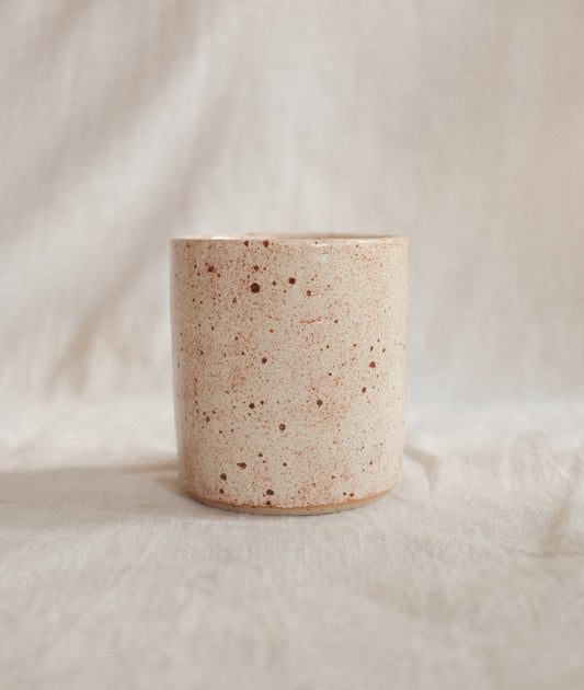 Large Blush Pink Handleless Cup #1
