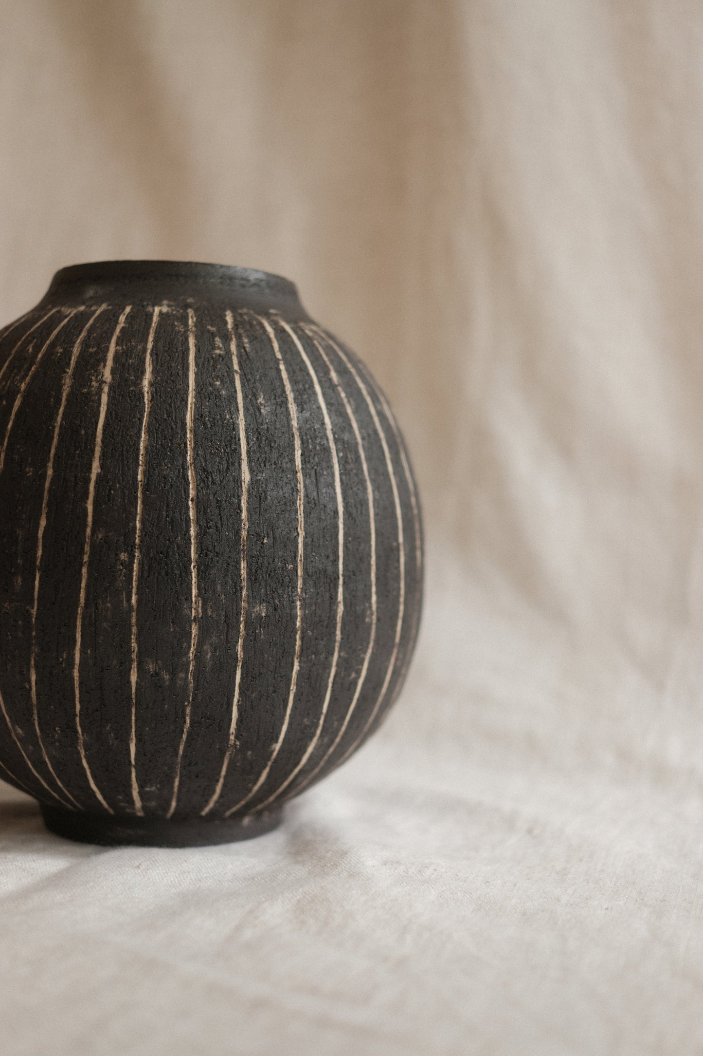 Black and White Striped Moon