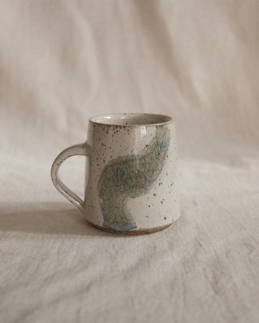 Small Handled Cup - Pale Blue #1