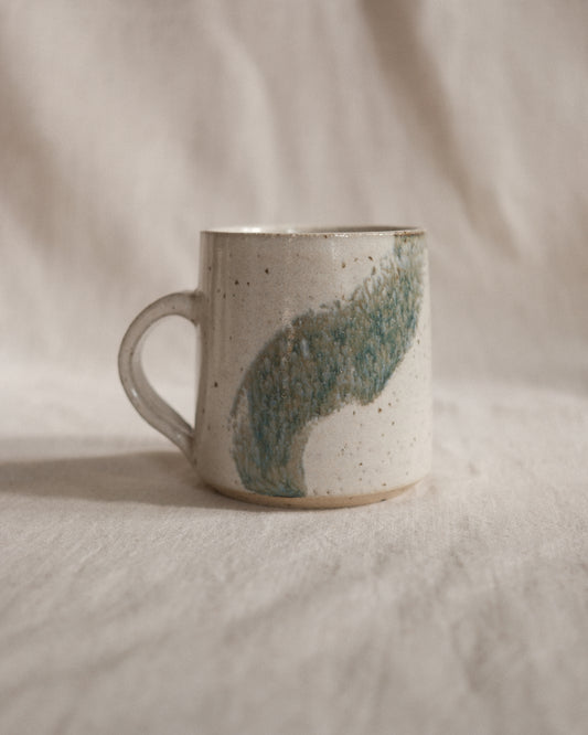 Large Handled Cup - Pale Blue #1