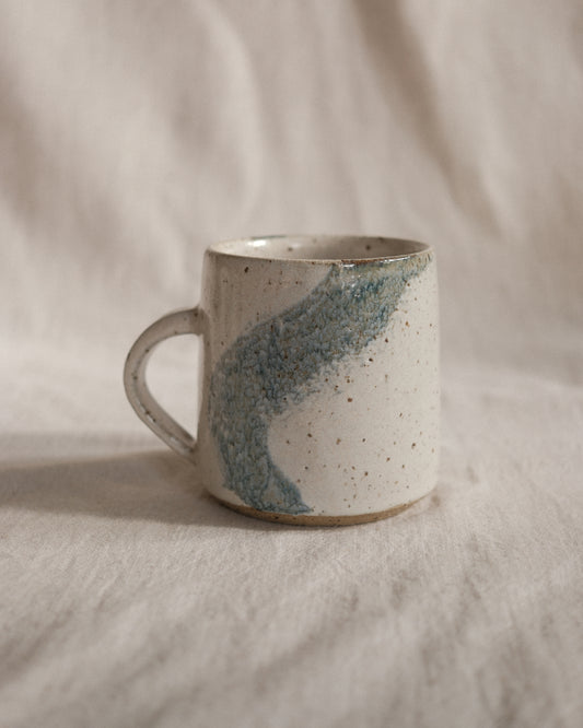 Large Handled Cup - Pale Blue #2