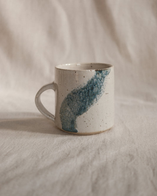 Large Handled Cup - Pale Blue #3