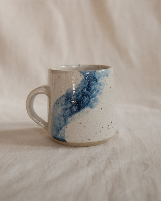 Large Handled Cup - Bright Blue #1